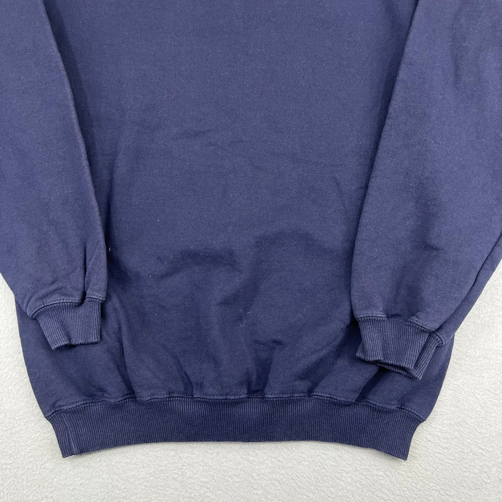 Disneyland Mickey Mouse American Flag Navy Blue Sweatshirt Mens Medium USA Made - Picture 11 of 12